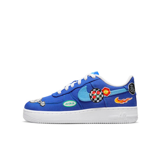 Nike Grade School Air Force 1 Low '07 Prm 'Los Angeles Patched Up Gs' Sneakers