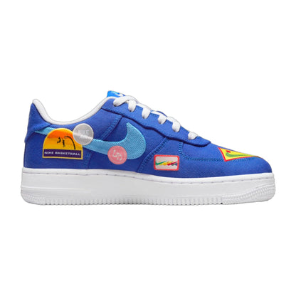 Nike Grade School Air Force 1 Low '07 Prm 'Los Angeles Patched Up Gs' Sneakers