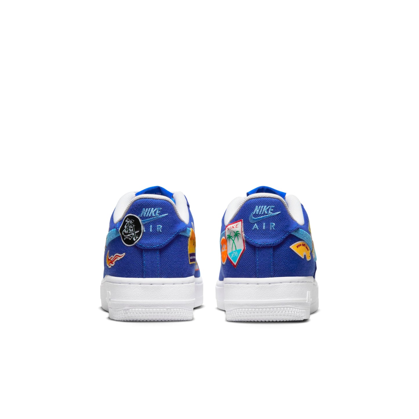 Nike Grade School Air Force 1 Low '07 Prm 'Los Angeles Patched Up Gs' Sneakers