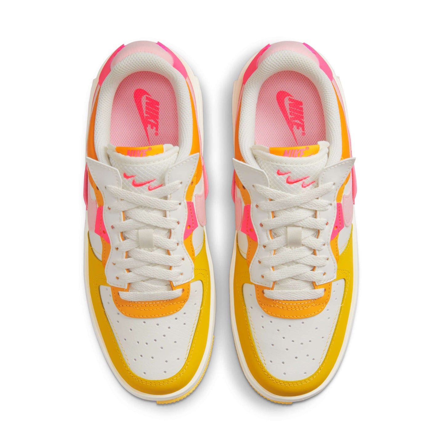 Summit White/Solar Flare/Medium Soft Pink/Hyper Pink-