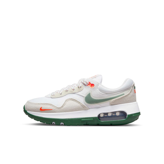 Nike Grade School Air Max Motif 'White Gorge Green' Sneakers