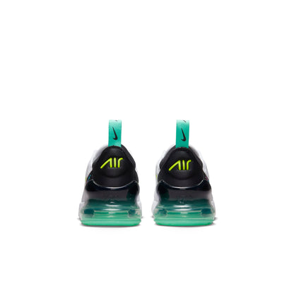 Nike Preschool Air Max 270 Ps 'White Volt' Sneakers