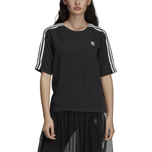 adidas Women's Originals 3 Stripes Tee