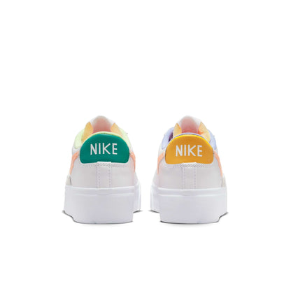 Nike Women's Blazer Low Platform 'Peach Cream Light Thistle' Sneakers