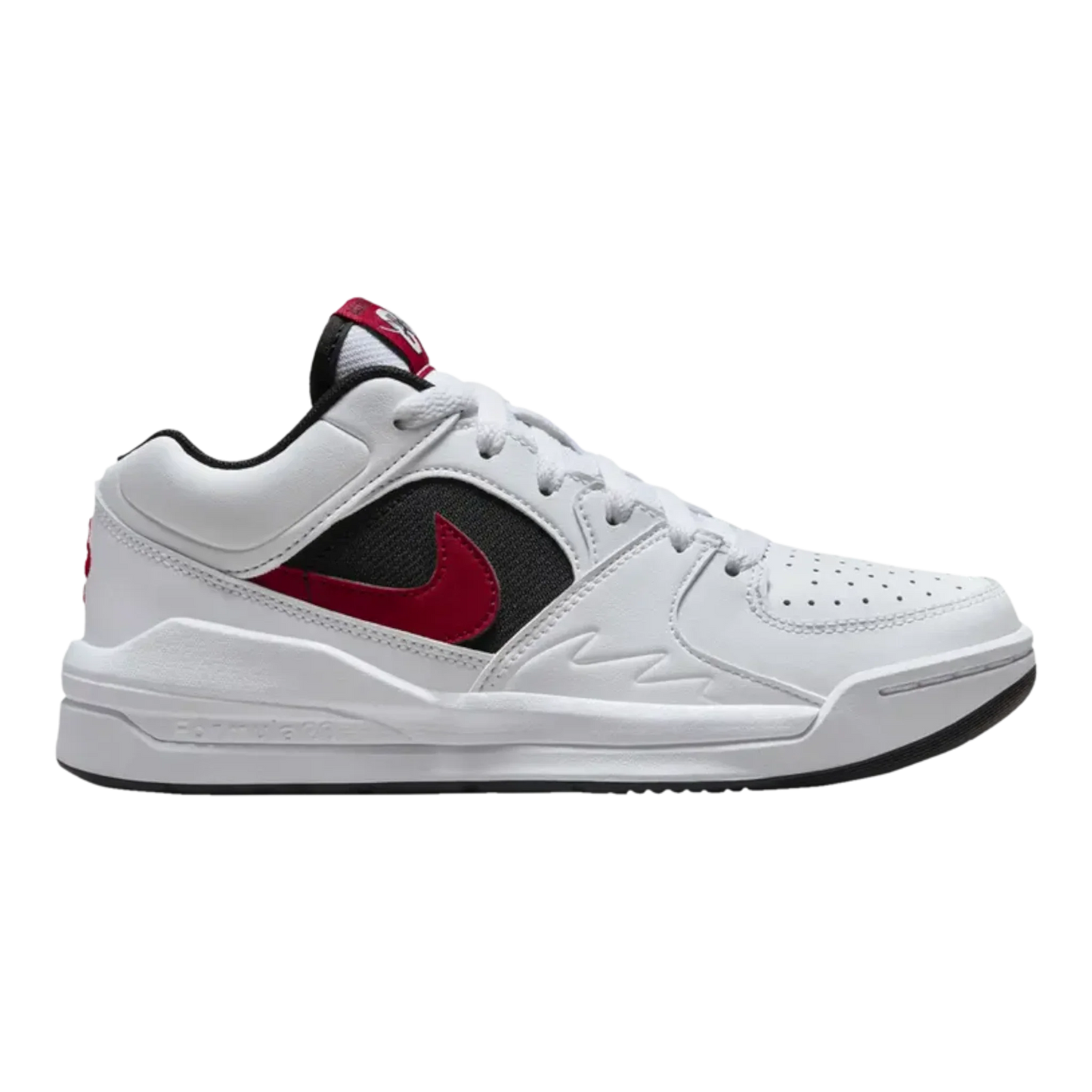 Nike Jordan Stadium 90 Big Kids' (GS) Sneakers — White & Gym Red Low-Top