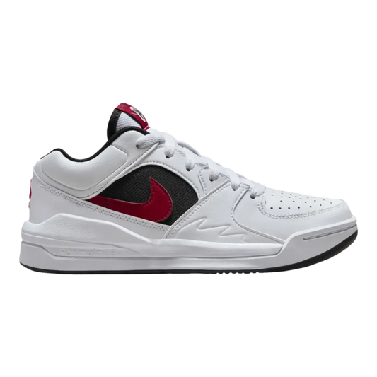 Nike Jordan Stadium 90 Big Kids' (GS) Sneakers — White & Gym Red Low-Top