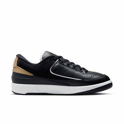 Air Jordan Women's Retro 2 Low "Black/Varsity Red" Sneakers