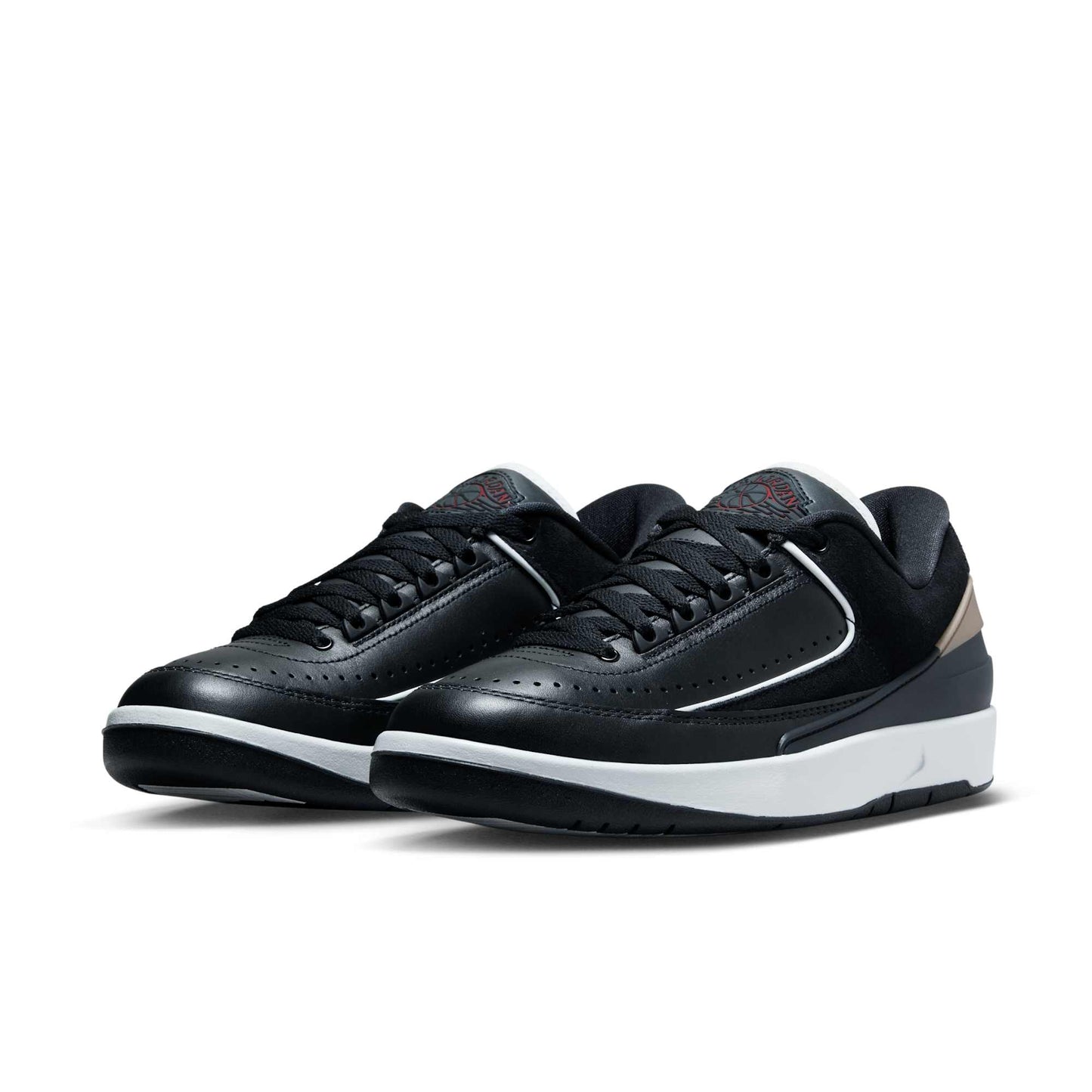 Air Jordan Women's Retro 2 Low "Black/Varsity Red" Sneakers