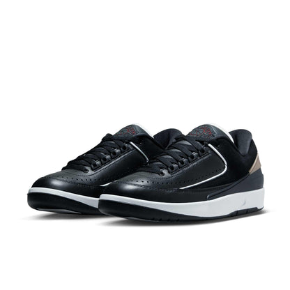 Air Jordan Women's Retro 2 Low "Black/Varsity Red" Sneakers