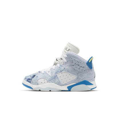 Air Jordan Preschool Retro 6 Ps 'Washed Denim 2022'