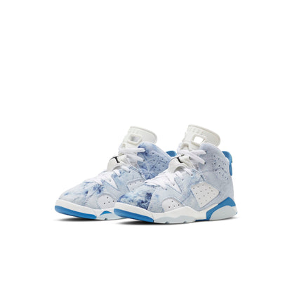 Air Jordan Preschool Retro 6 Ps 'Washed Denim 2022'
