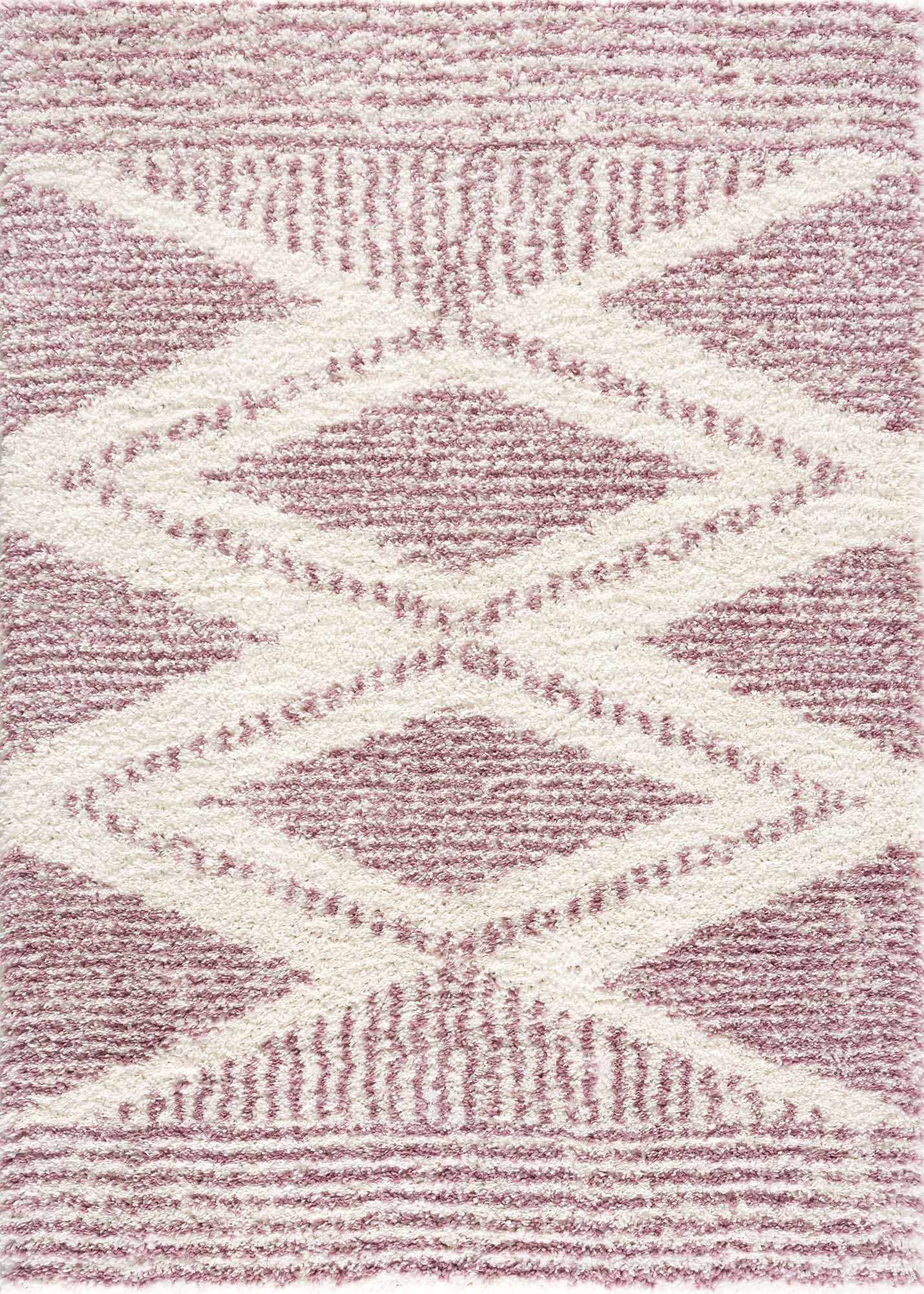 Trunding Plush in Pink Area Rug