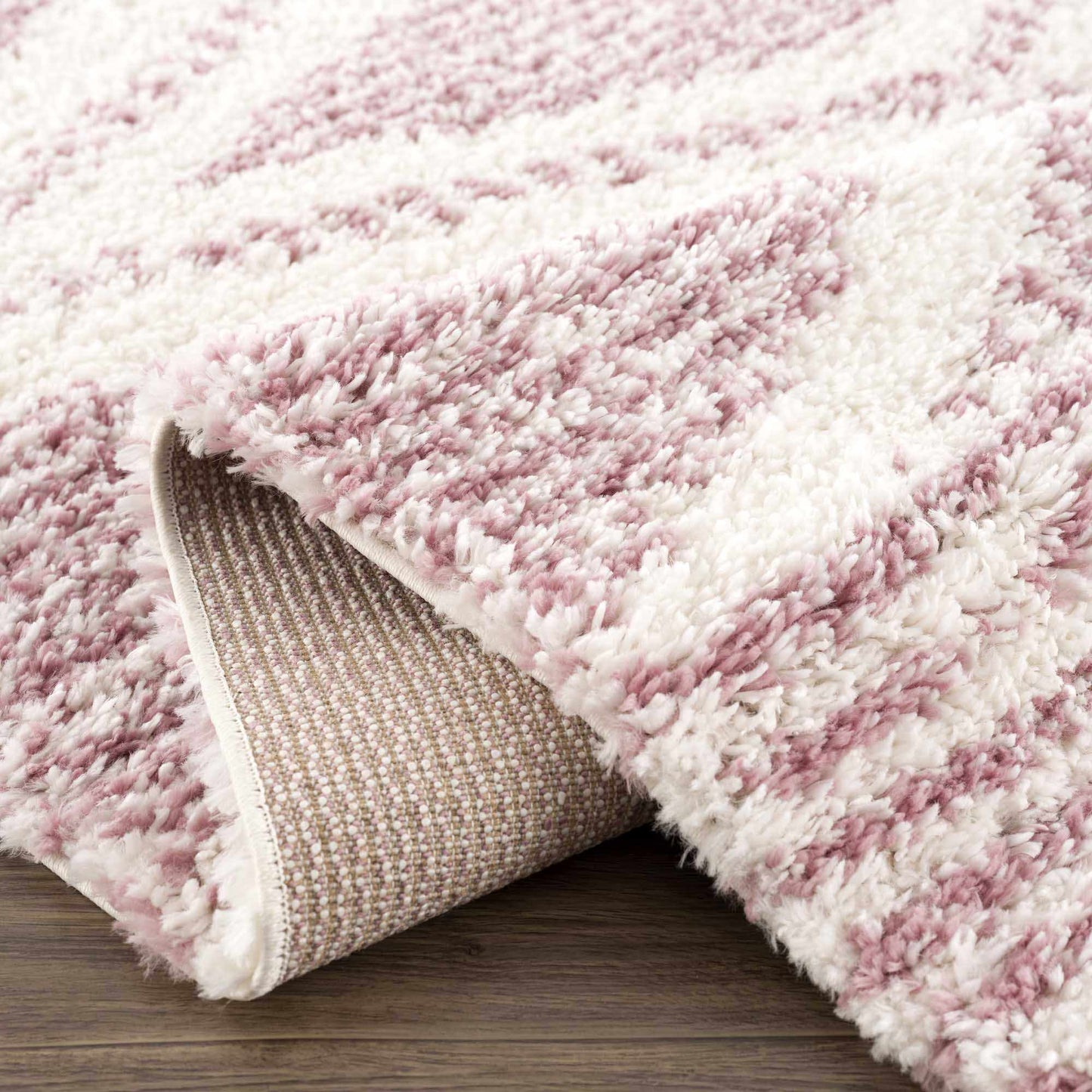 Trunding Plush in Pink Area Rug