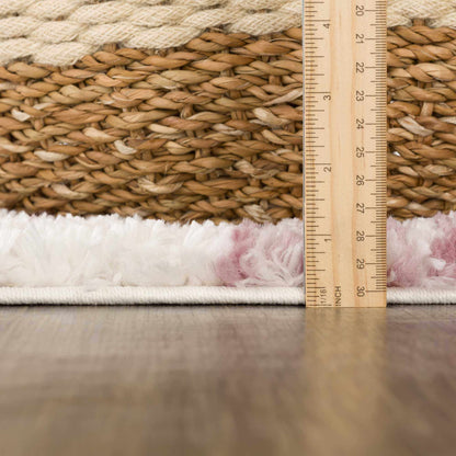 Trunding Plush in Pink Area Rug
