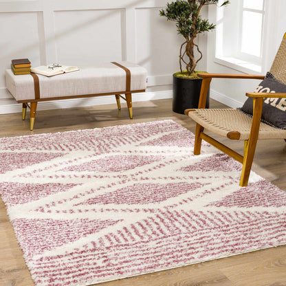 Trunding Plush in Pink Area Rug