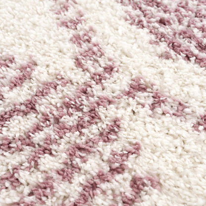 Trunding Plush in Pink Area Rug