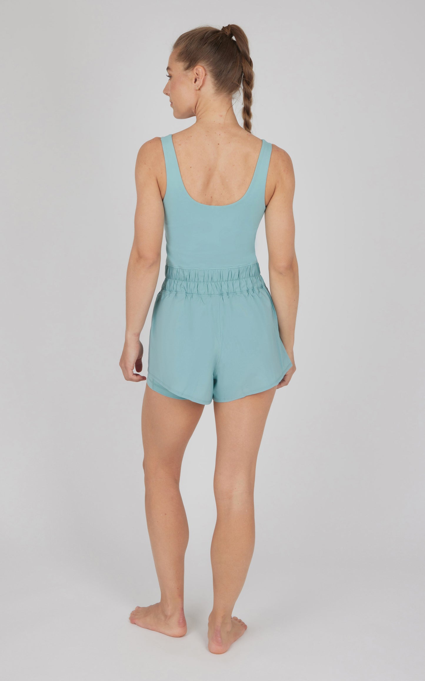 Lux Hybrid Skort Romper - Our Petal Tone Story