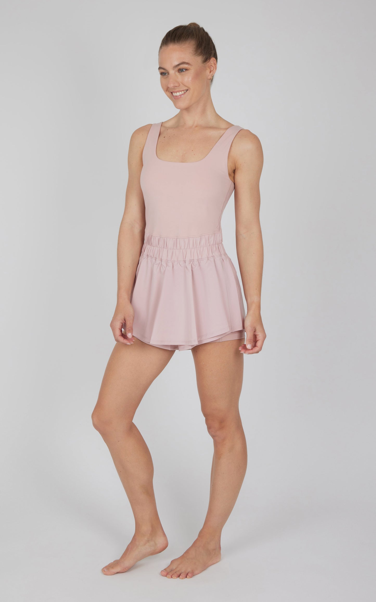Lux Hybrid Skort Romper