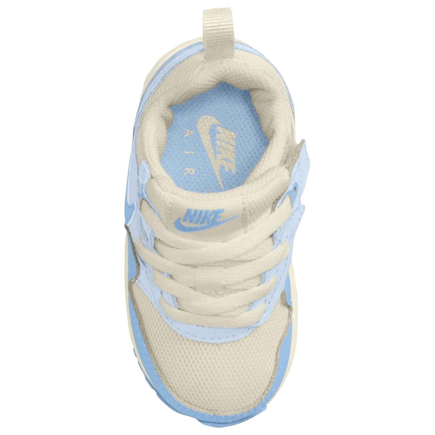 Nike Toddlers Air Max 1 EasyOn Sail/Blue Tint/Psychic Blue