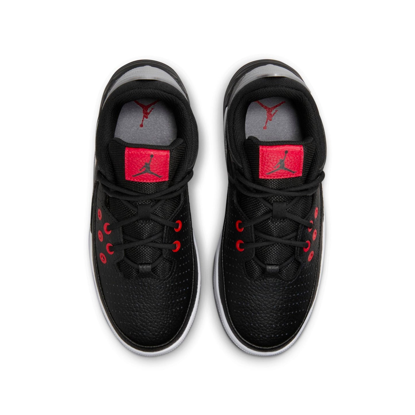 Air Jordan Grade School Max Aura 5 'Black Cement' Sneakers