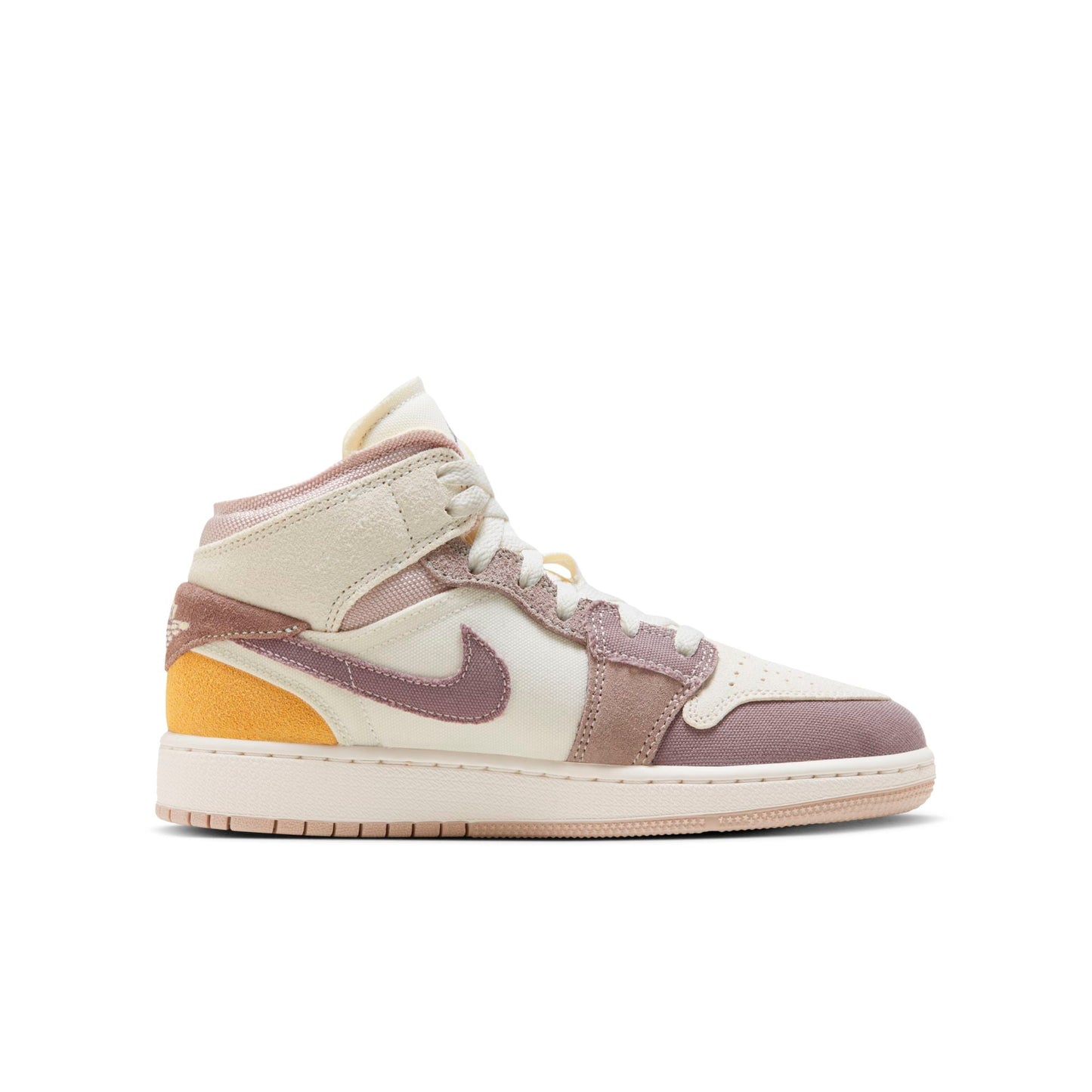 Grade School Air Jordan Retro 1 Mid Se Craft 'Taupe Haze' (Gs)