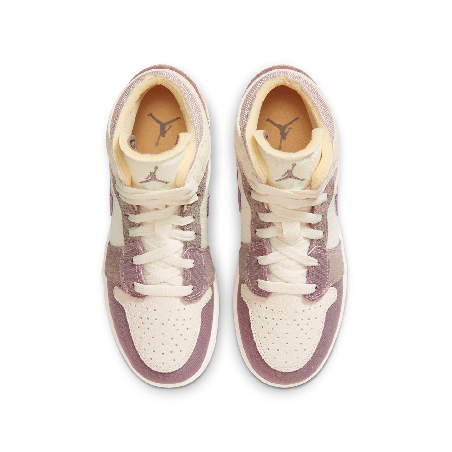 Grade School Air Jordan Retro 1 Mid Se Craft 'Taupe Haze' (Gs)