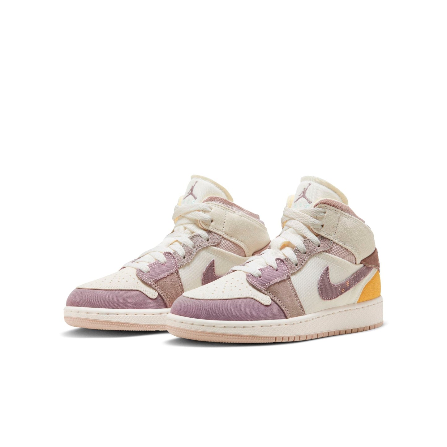 Grade School Air Jordan Retro 1 Mid Se Craft 'Taupe Haze' (Gs)