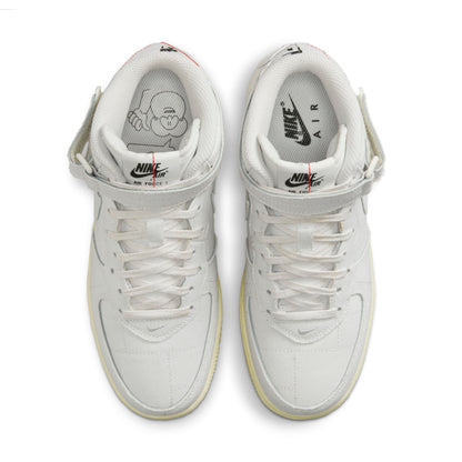 Nike Women's Air Force 1 Mid '07 'Summit White Canvas' Sneakers