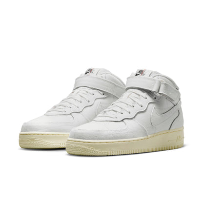 Nike Women's Air Force 1 Mid '07 'Summit White Canvas' Sneakers