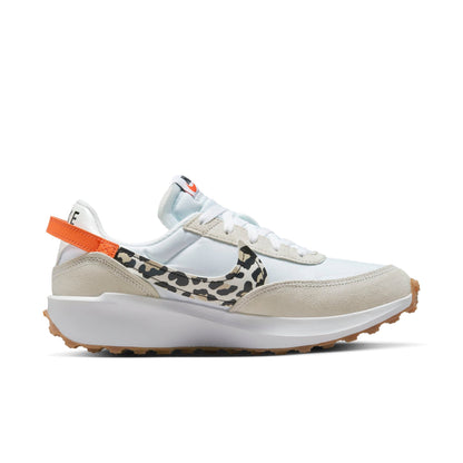 Nike Women's Waffle Debut 'White Team Orange Leopard ' Shoes