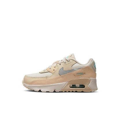 Nike Preschool Air Max 90 Leather 'Phantom Shimmer' Sneakers