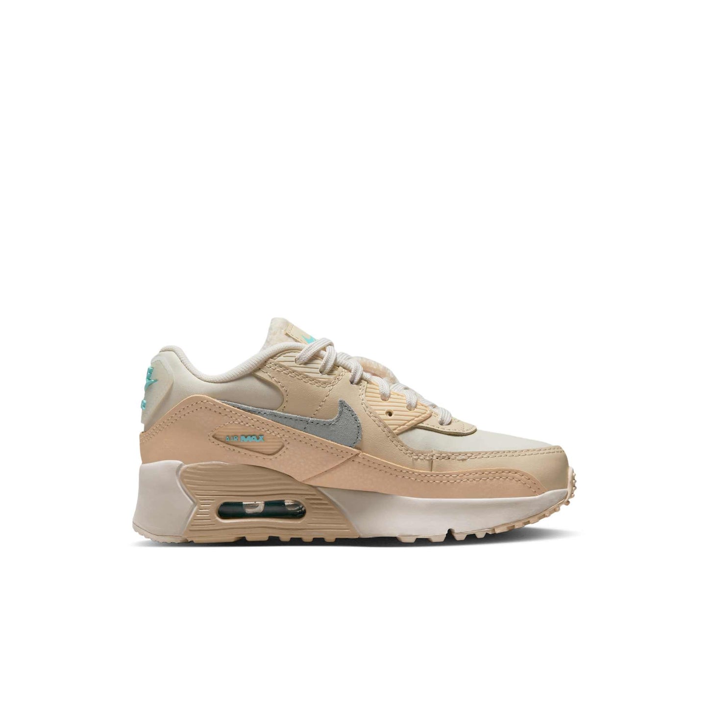 Nike Preschool Air Max 90 Leather 'Phantom Shimmer' Sneakers