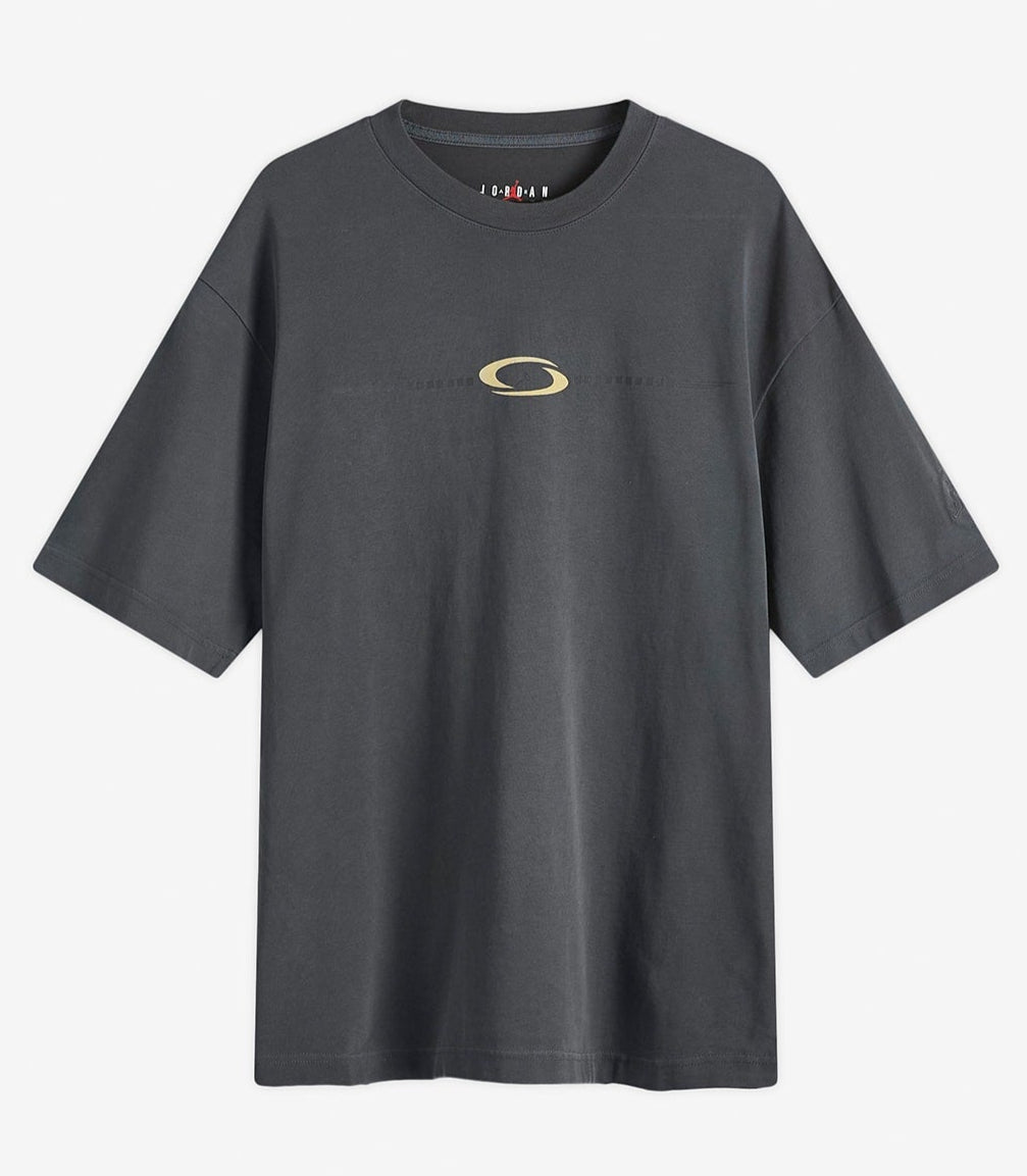 Men's Air Jordan X Travis Scott Air Cactus Jack Tee T-Shirt 'Dark Smoke Grey'