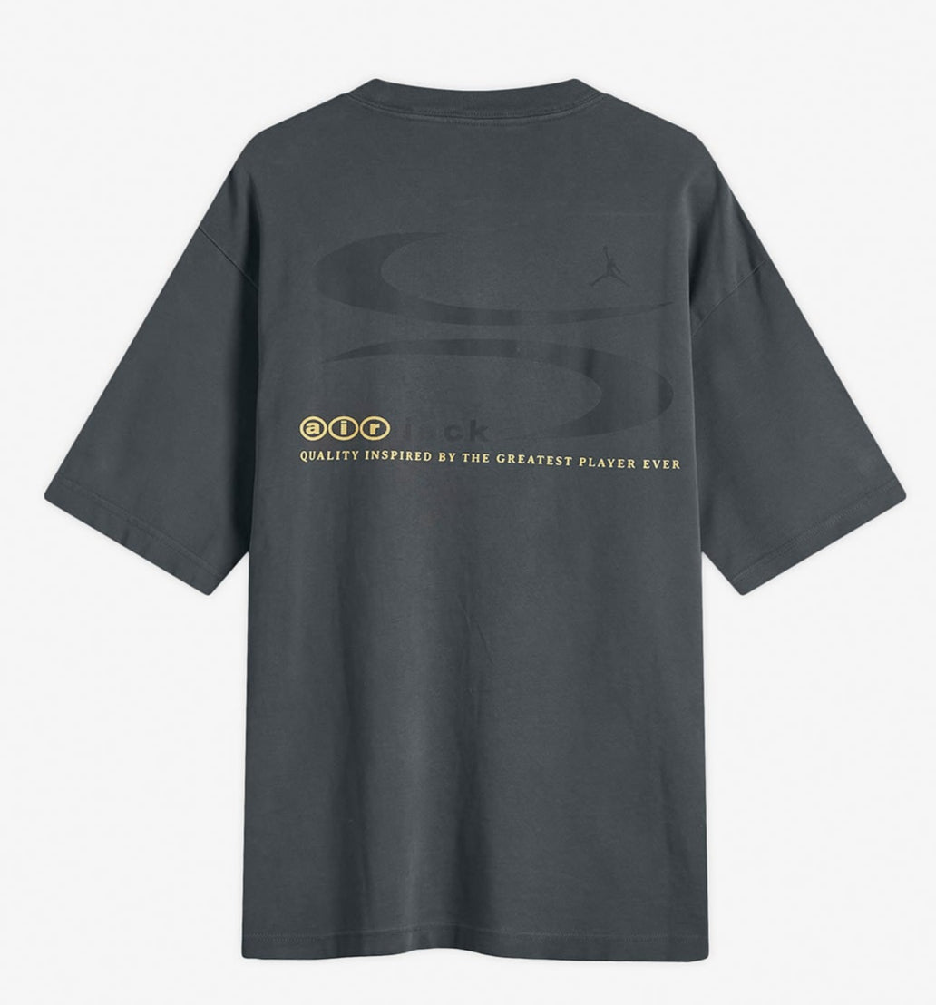 Men's Air Jordan X Travis Scott Air Cactus Jack Tee T-Shirt 'Dark Smoke Grey'