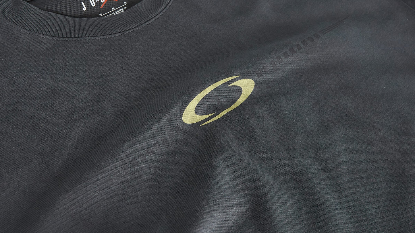 Men's Air Jordan X Travis Scott Air Cactus Jack Tee T-Shirt 'Dark Smoke Grey'