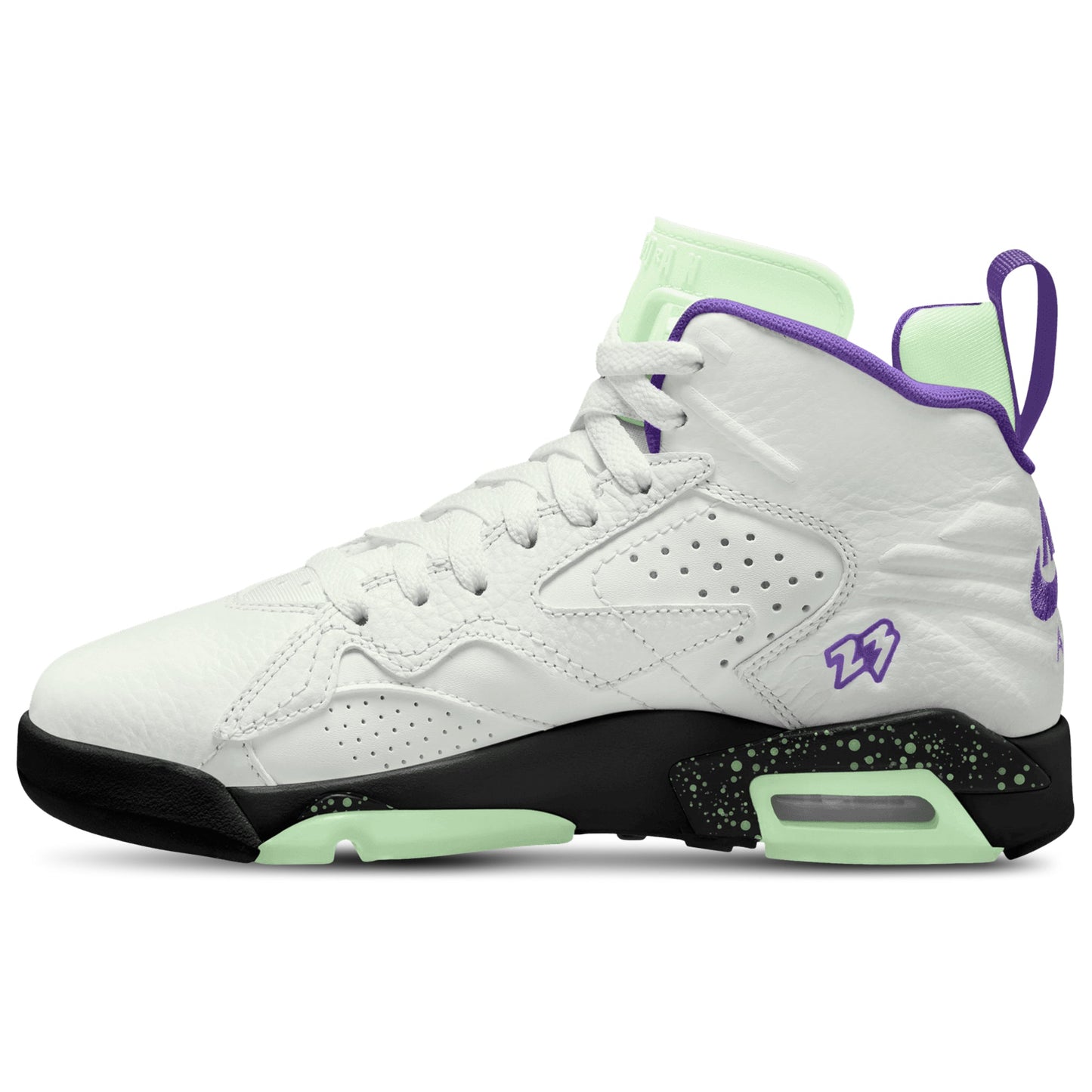 [dz5577-109] Grade School Air Jordan Mvp 'summit White Raspberry'