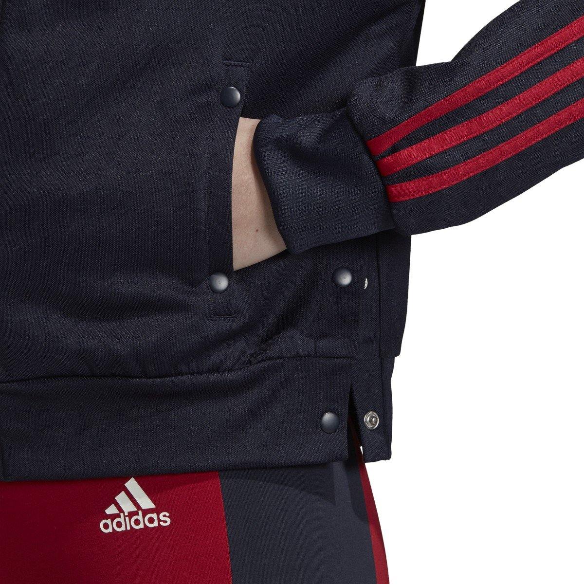 [DZ8677] Womens Adidas ID 3 Stripe Snap Track Jacket - sneakAR