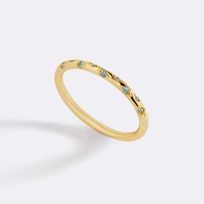 Mint & Lily Dainty Constellation Birthstone Ring