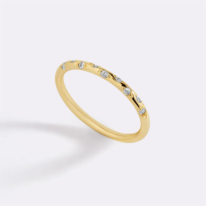 Mint & Lily Dainty Constellation Birthstone Ring