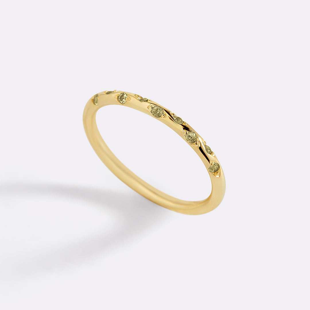 Mint & Lily Dainty Constellation Birthstone Ring