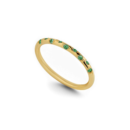 Mint & Lily Dainty Constellation Birthstone Ring