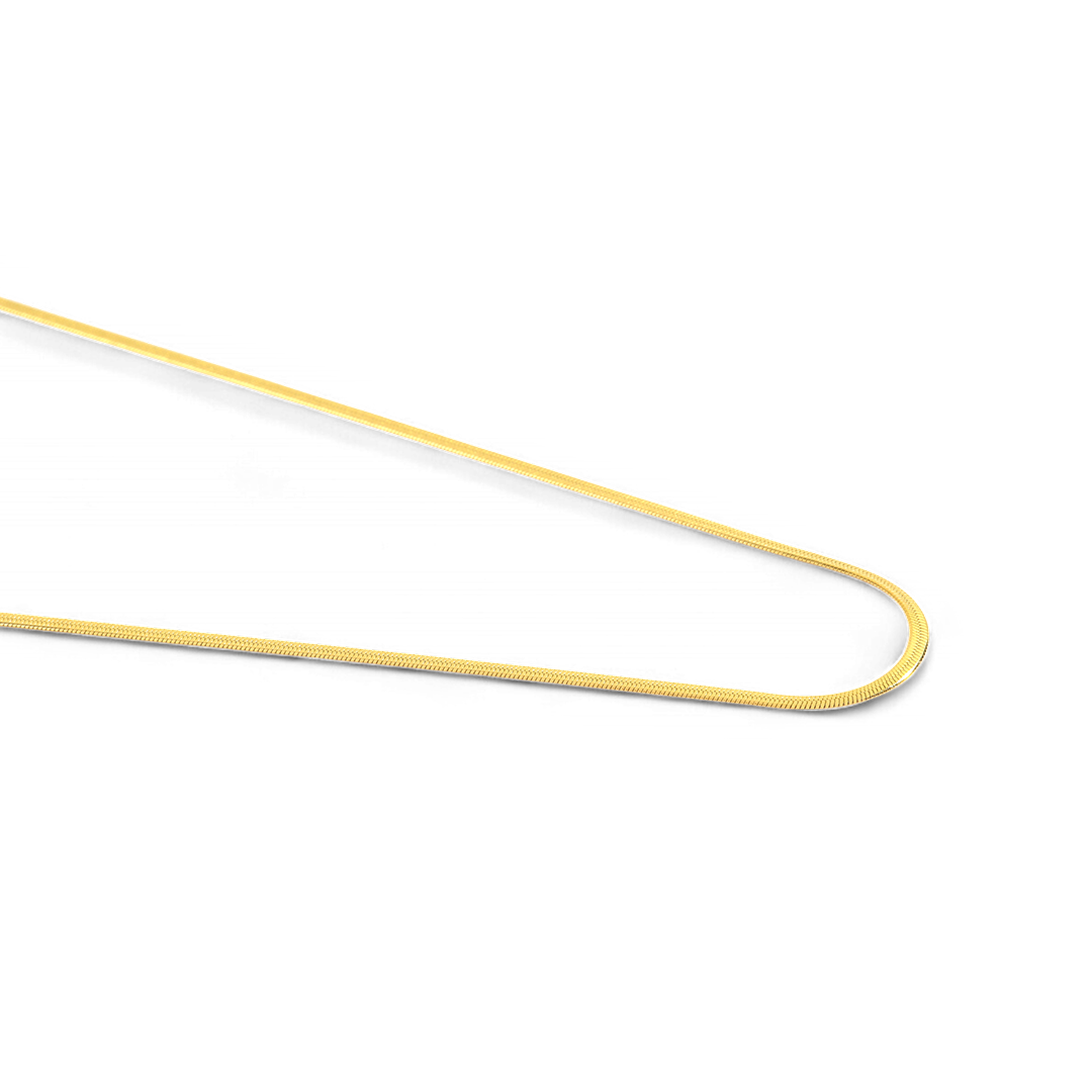 Mint & Lily Dainty Herringbone Chain Necklace