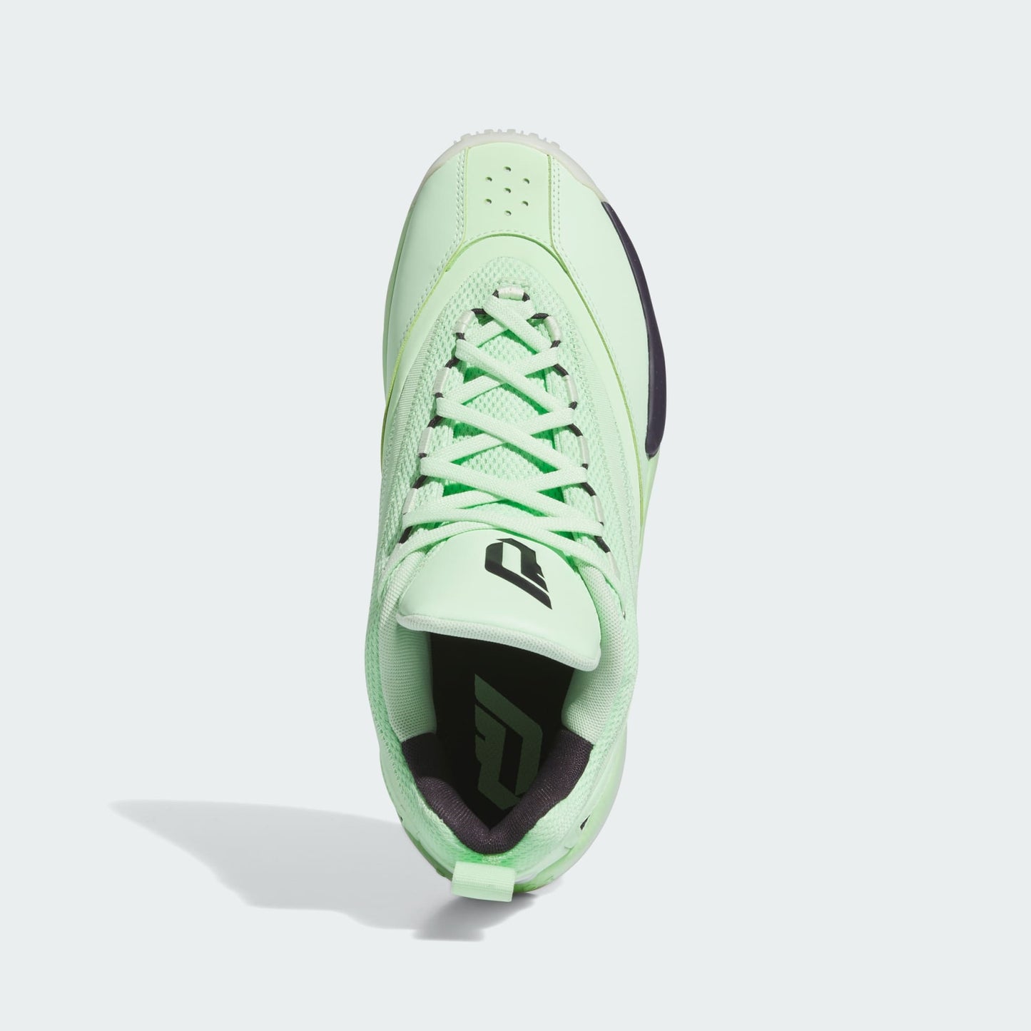 [ie7790] Mens adidas Dame Certified 2 Low 'semi Green Spark Aurora Black Cloud White'