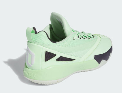 [ie7790] Mens adidas Dame Certified 2 Low 'semi Green Spark Aurora Black Cloud White'