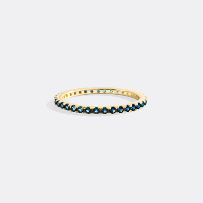 Mint & Lily December Birthstone Eternity Stacking Ring