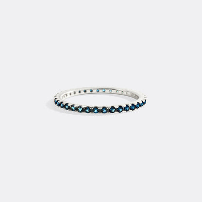 Mint & Lily December Birthstone Eternity Stacking Ring