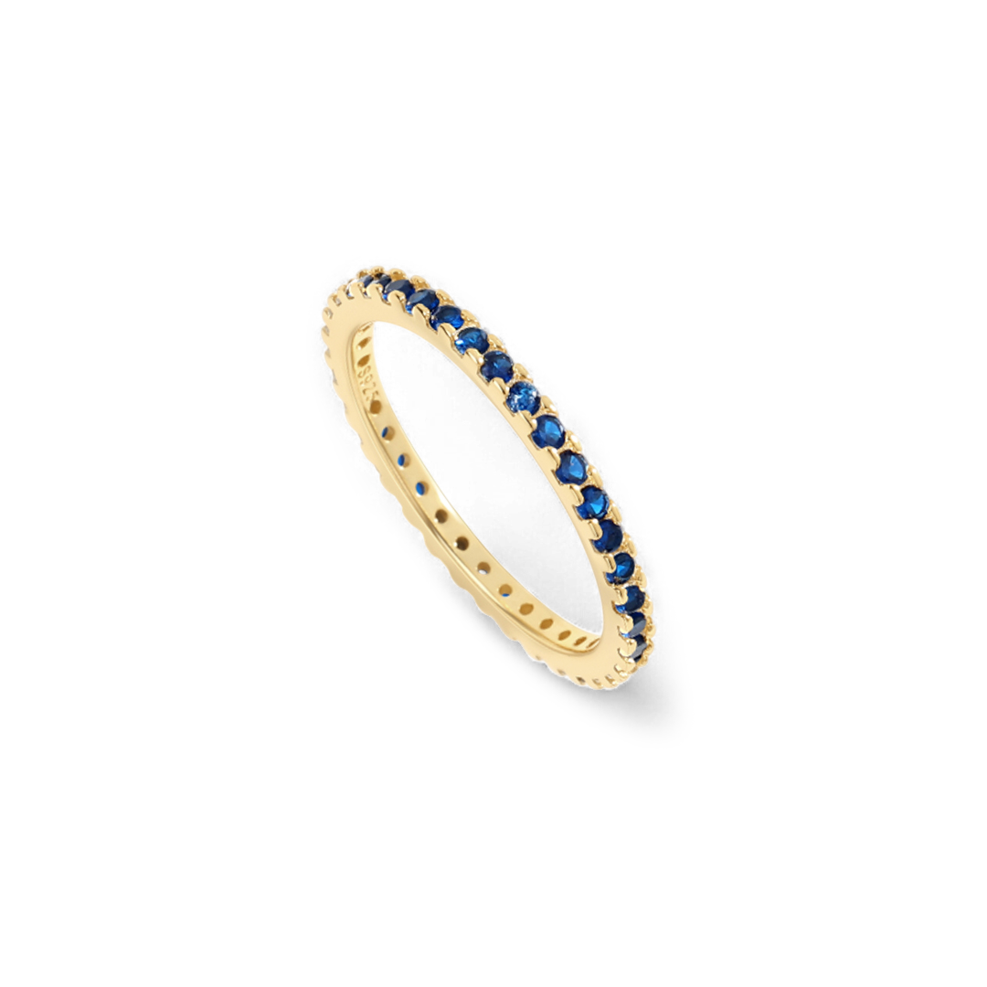 Mint & Lily December Birthstone Eternity Stacking Ring