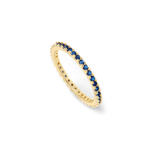 Mint & Lily December Birthstone Eternity Stacking Ring