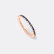 18k Rose Gold over Sterling Silver