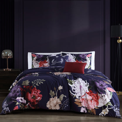 Deep Purple / Jewel Floral-